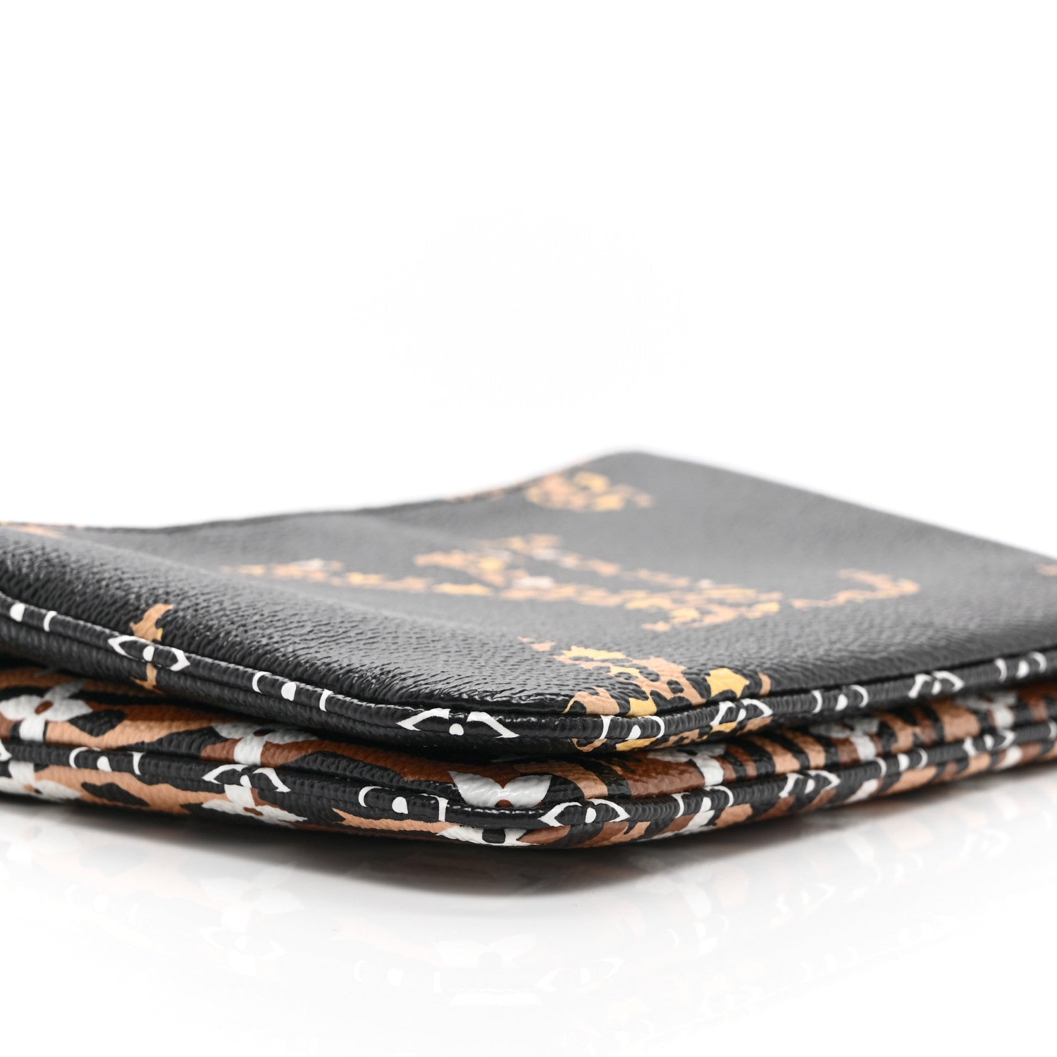 Louis Vuitton Monogram Giant Jungle Pochette Double Zip Black 9 of 11