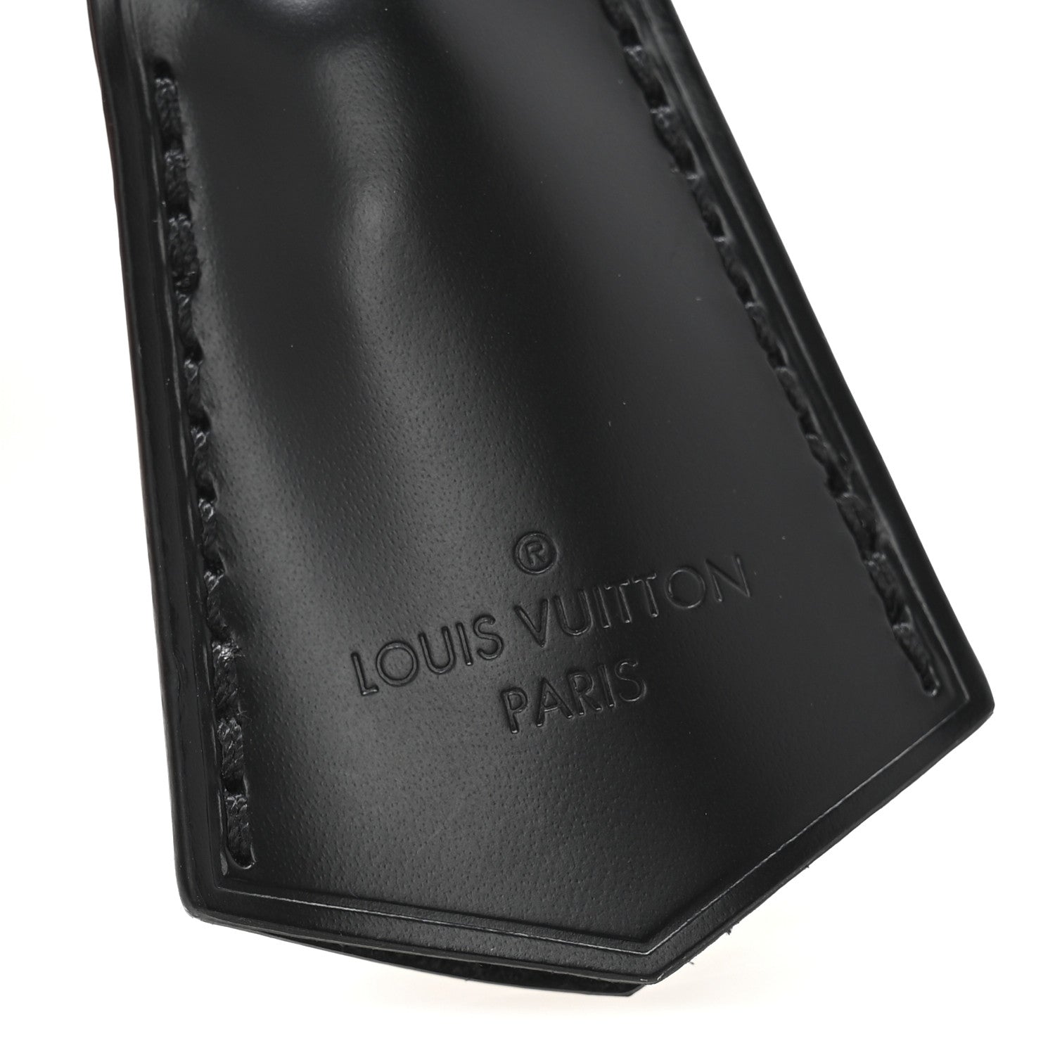 Louis Vuitton Calfskin Clochette Key Bell Holder Black 3 of 4