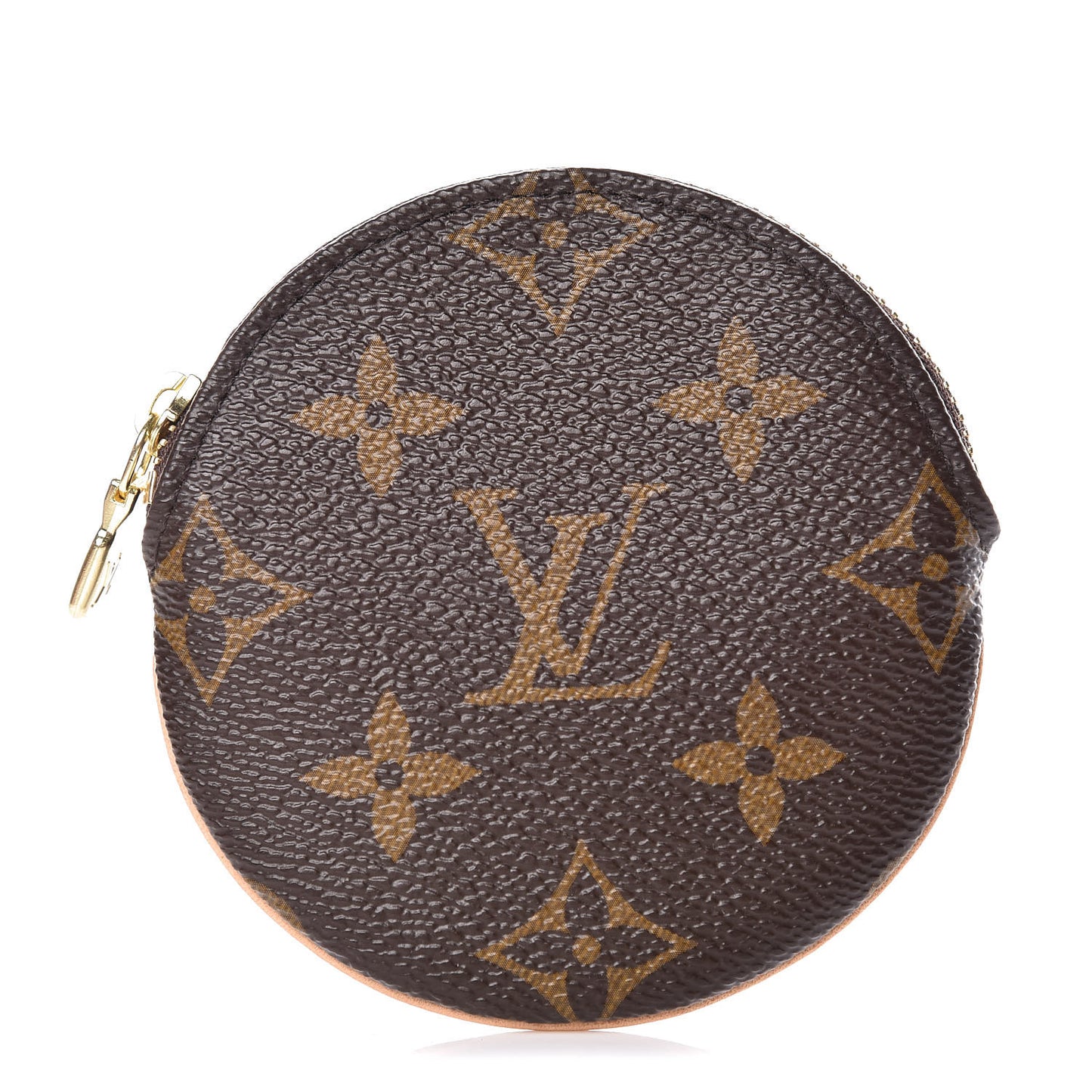 Monogram Round Coin Purse