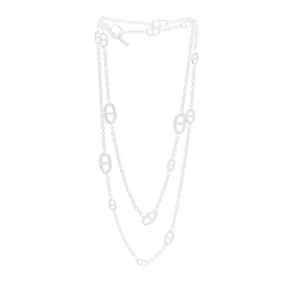 Hermes Sterling Silver Farandole Necklace 120 3 of 6