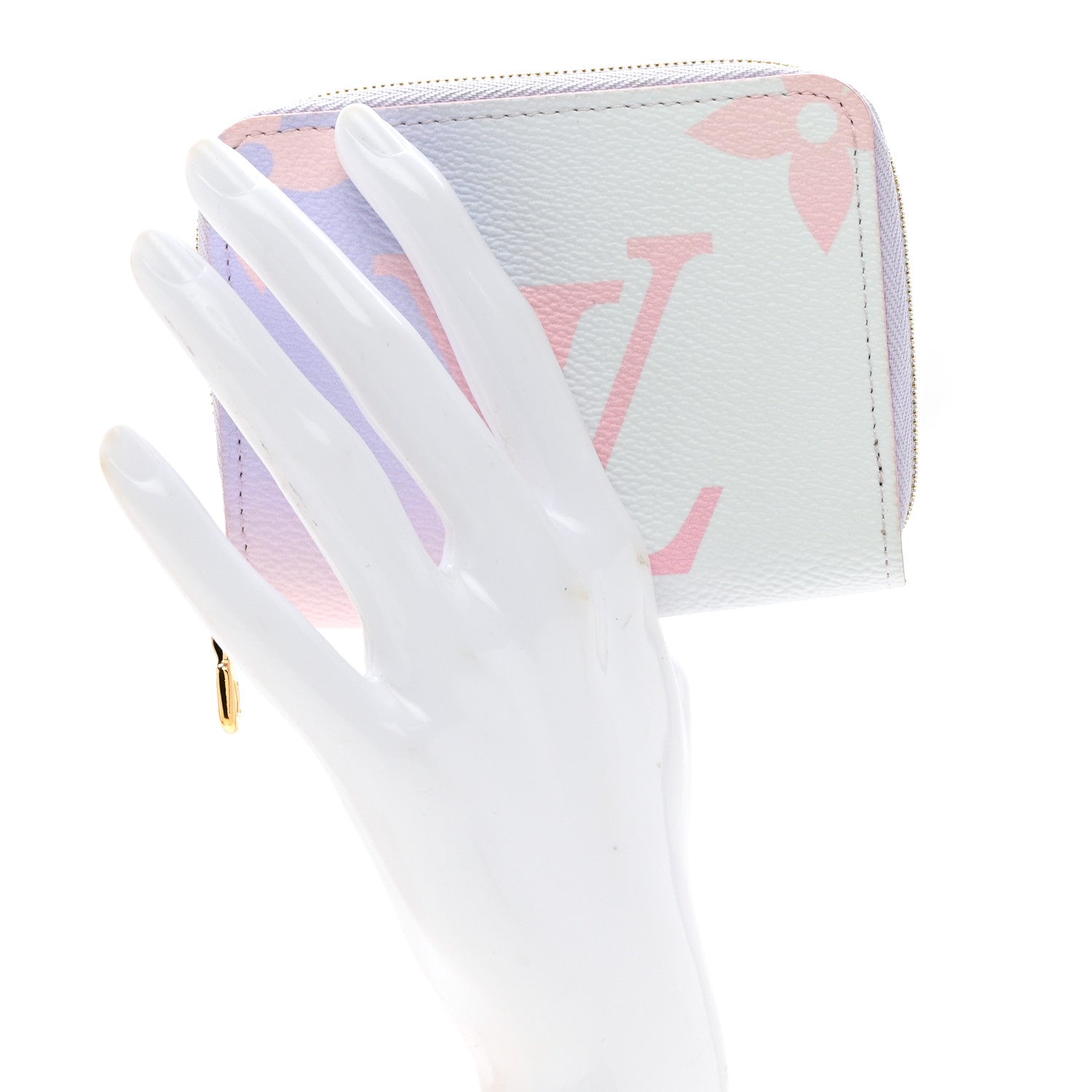Louis Vuitton Monogram Giant Spring In The City Zippy Coin Purse Sunrise Pastel 2 of 7