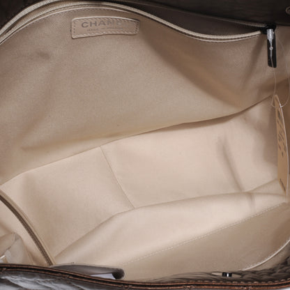 Chanel Aged Calfskin Reissue 2.55 Tote Bronze 8 of 9