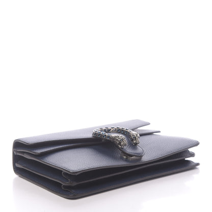 Gucci Dollar Calfskin Crystal Small Dionysus Shoulder Bag Blue Agata Montana Sapphire 4 of 10