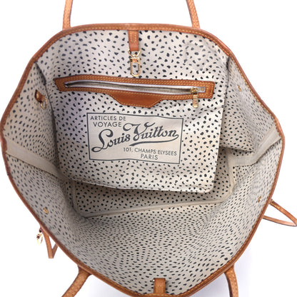 Louis Vuitton Monogram Kusama Waves Neverfull MM White 4 of 4