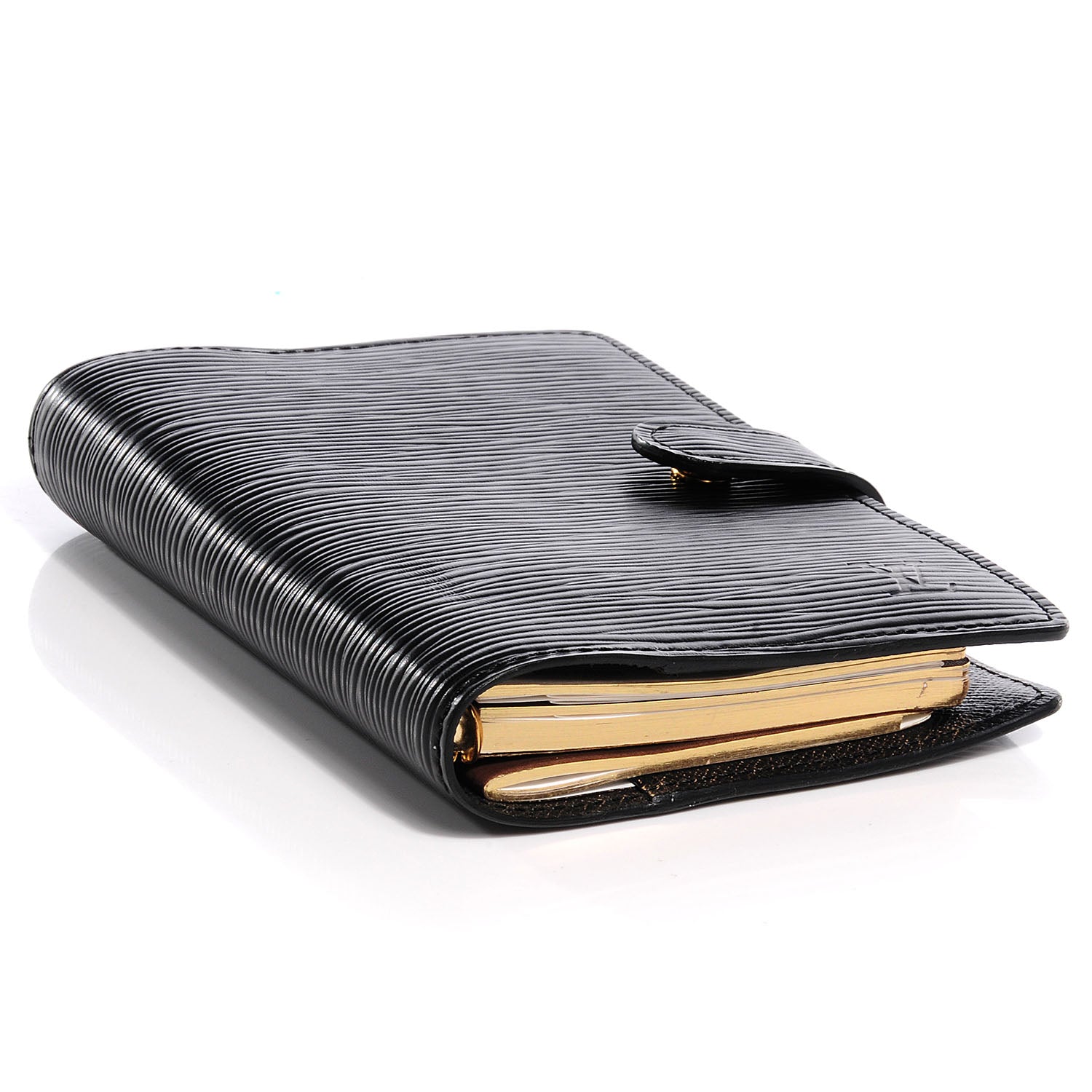 Louis Vuitton Epi Small Ring Agenda Black 4 of 7