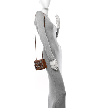 Chanel Caviar Mini Dallas Boy Brick Flap Brown 3 of 10