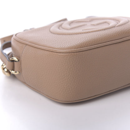 Gucci Pebbled Calfskin Small Soho Disco Bag Camelia 6 of 10