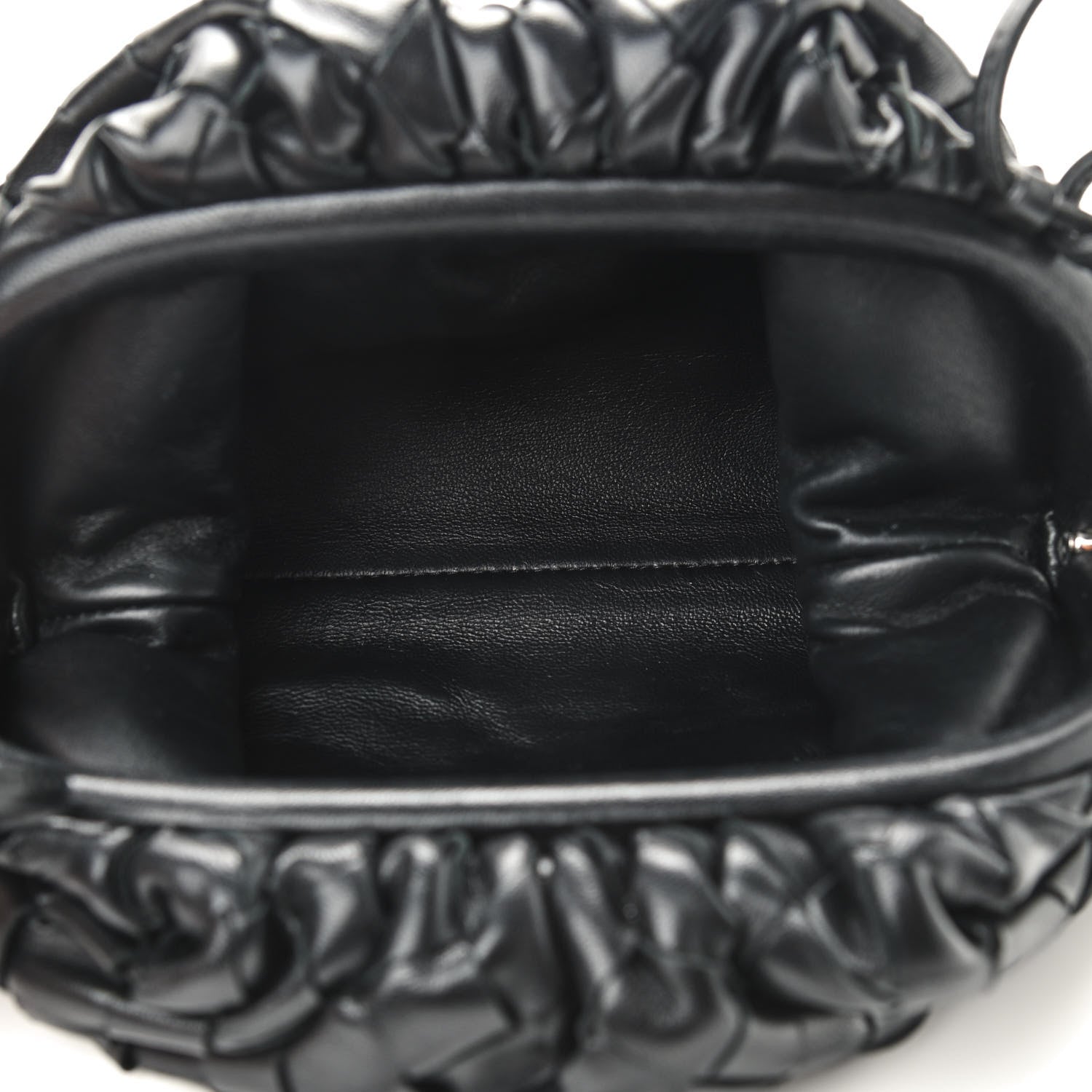 Bottega Veneta Nappa Intrecciato The Mini Pouch Black 5 of 9