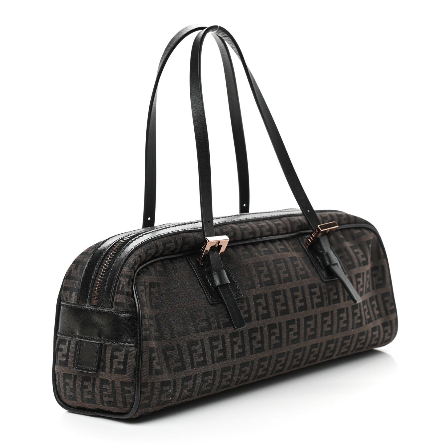 Zucchino Small Buckle Tote Brown