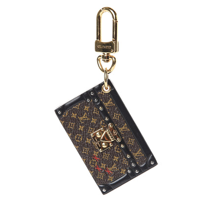 Louis Vuitton Petite Malle Bag Charm Key Holder Brown 1 of 2