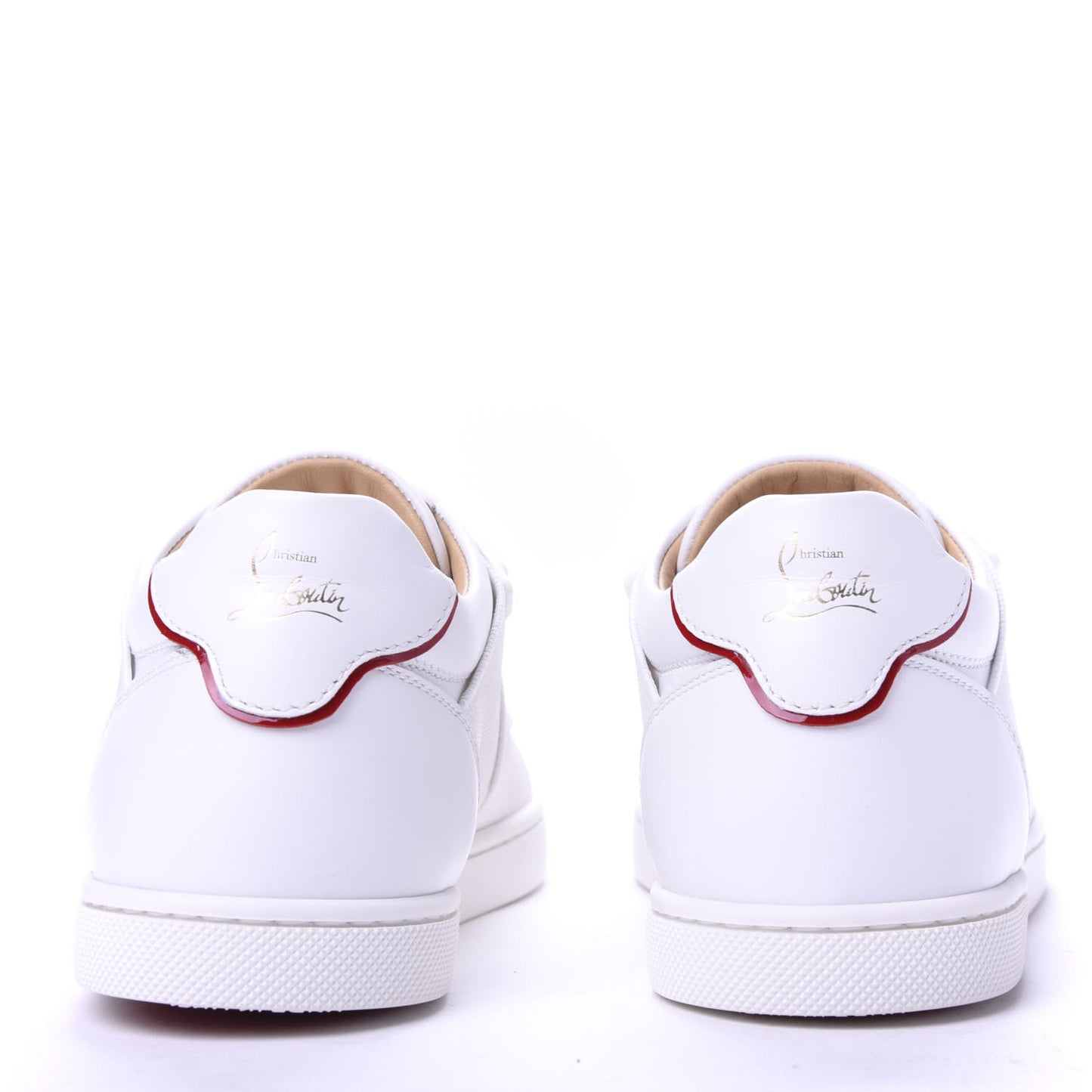 Calfskin Elastikid Donna Flat Sneakers 35 Bianco
