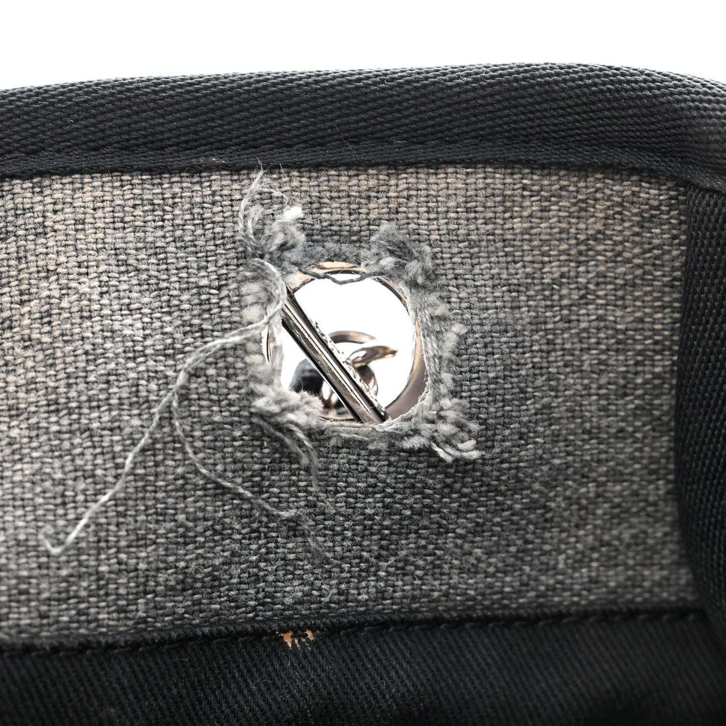 Canvas Small Deauville Tote Grey