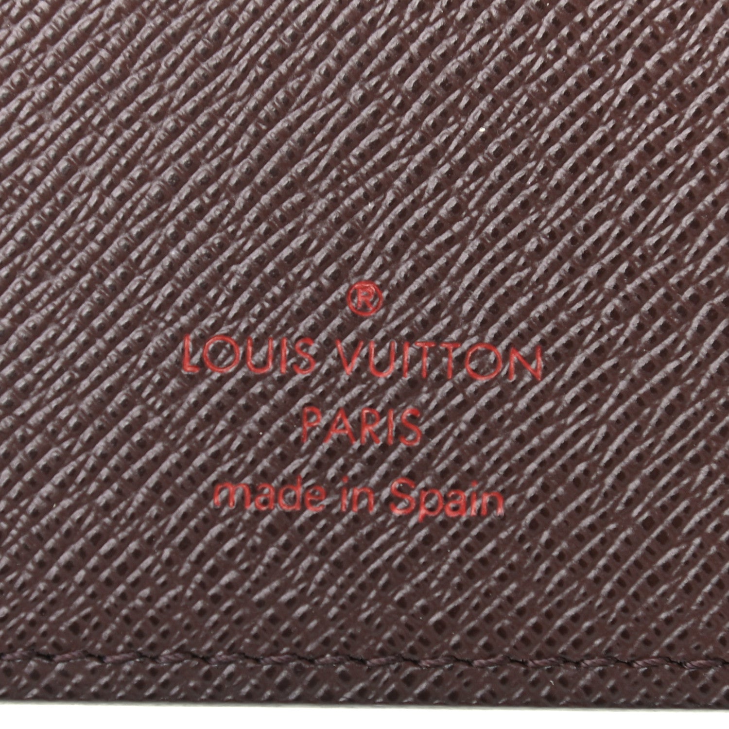 Louis Vuitton Damier Ebene Desk Agenda Cover 6 of 7