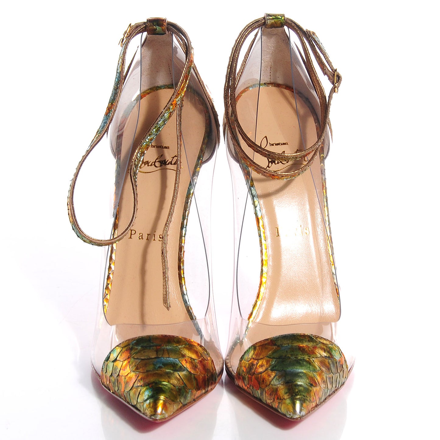 Python Bis Un Bout 120 Pumps 39.5 Multicolor