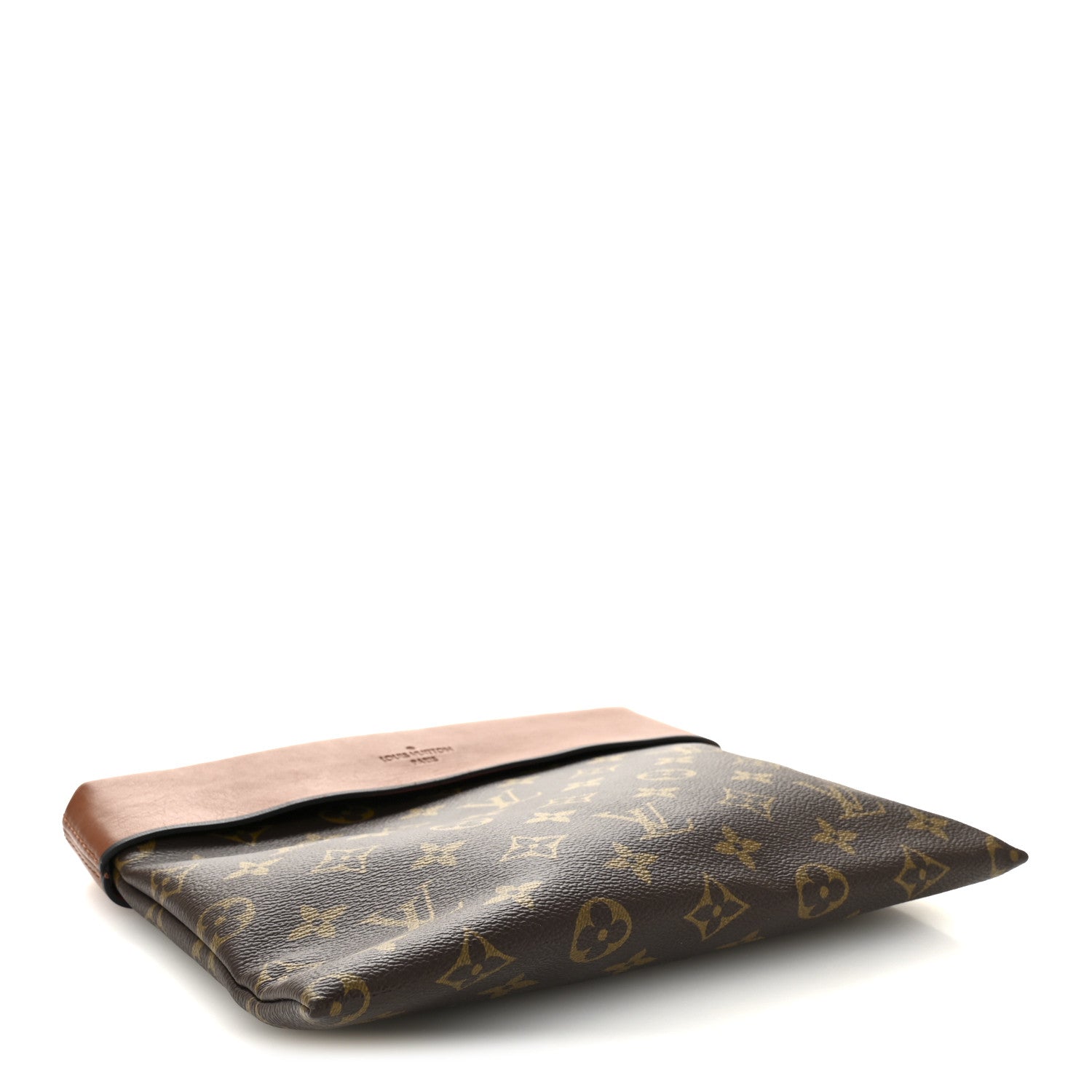 Louis Vuitton Monogram Tuileries Pochette Caramel 3 of 7