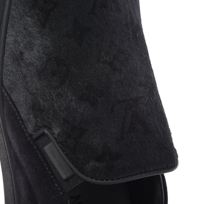 Louis Vuitton Pony Hair Frontrow Slip On Sneakers 8 Anthracite 9 of 9