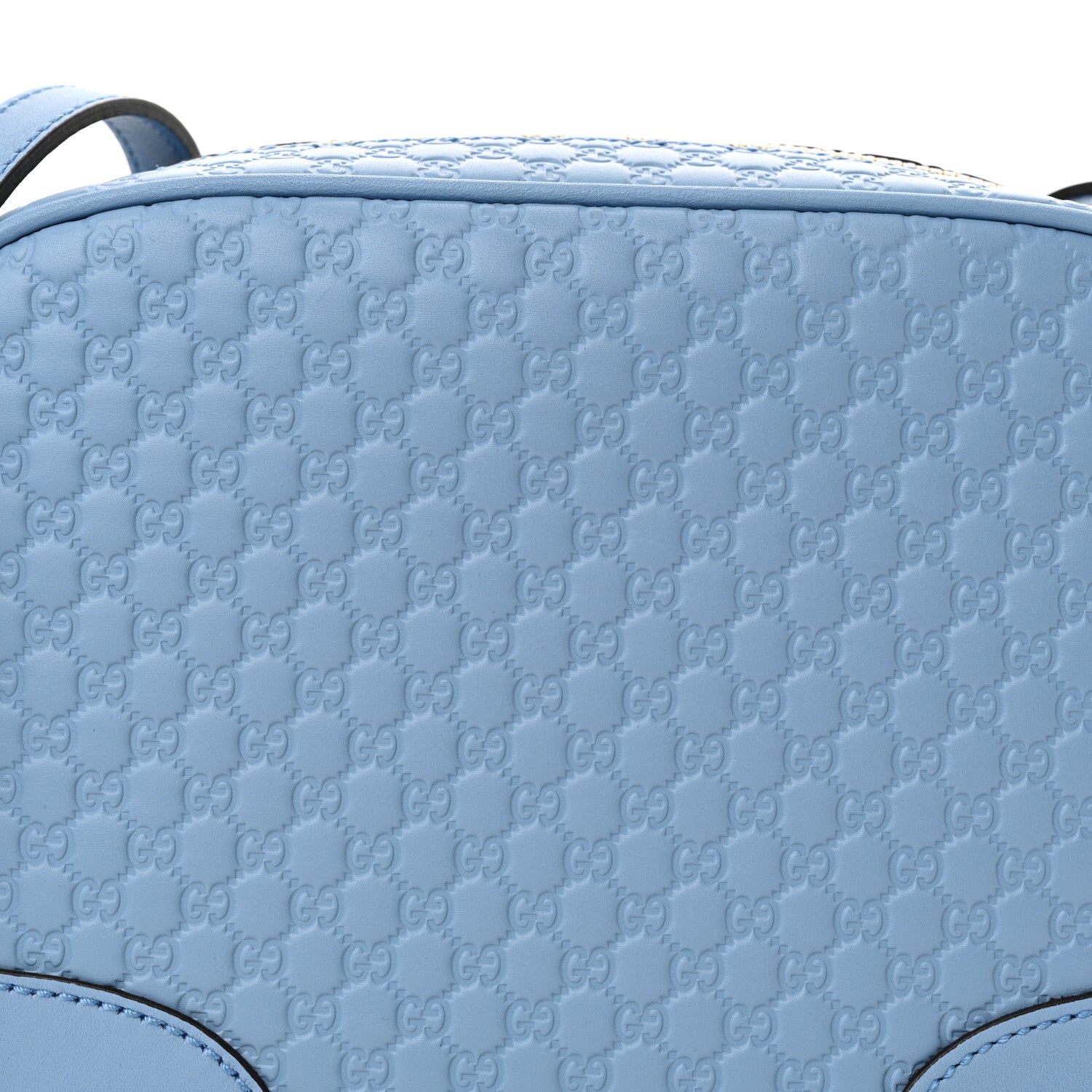 Gucci Microguccissima Mini Bree Messenger Bag Mineral Blue 8 of 10