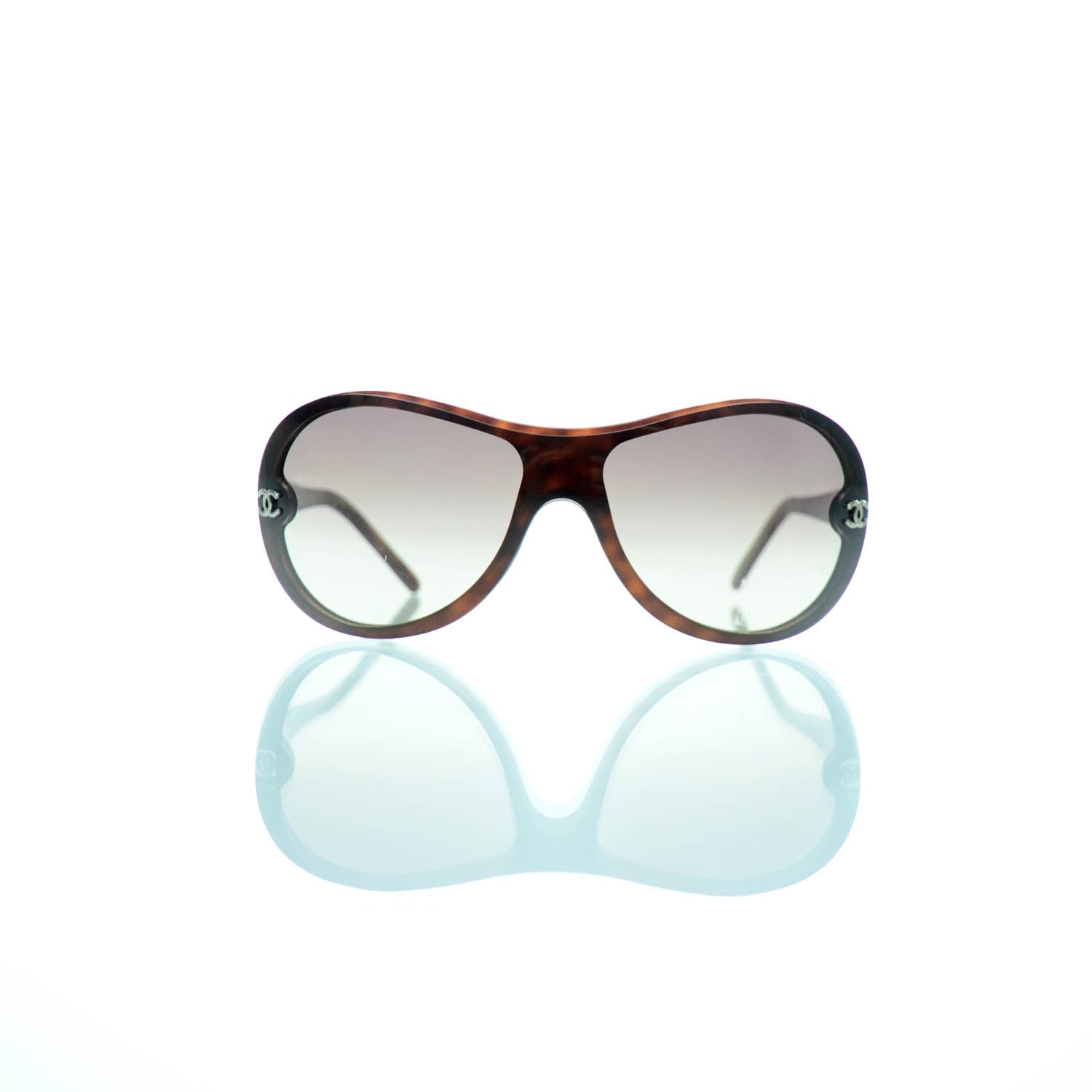 Chanel Tortoise CC Logo Sunglasses 5066 1 of 7
