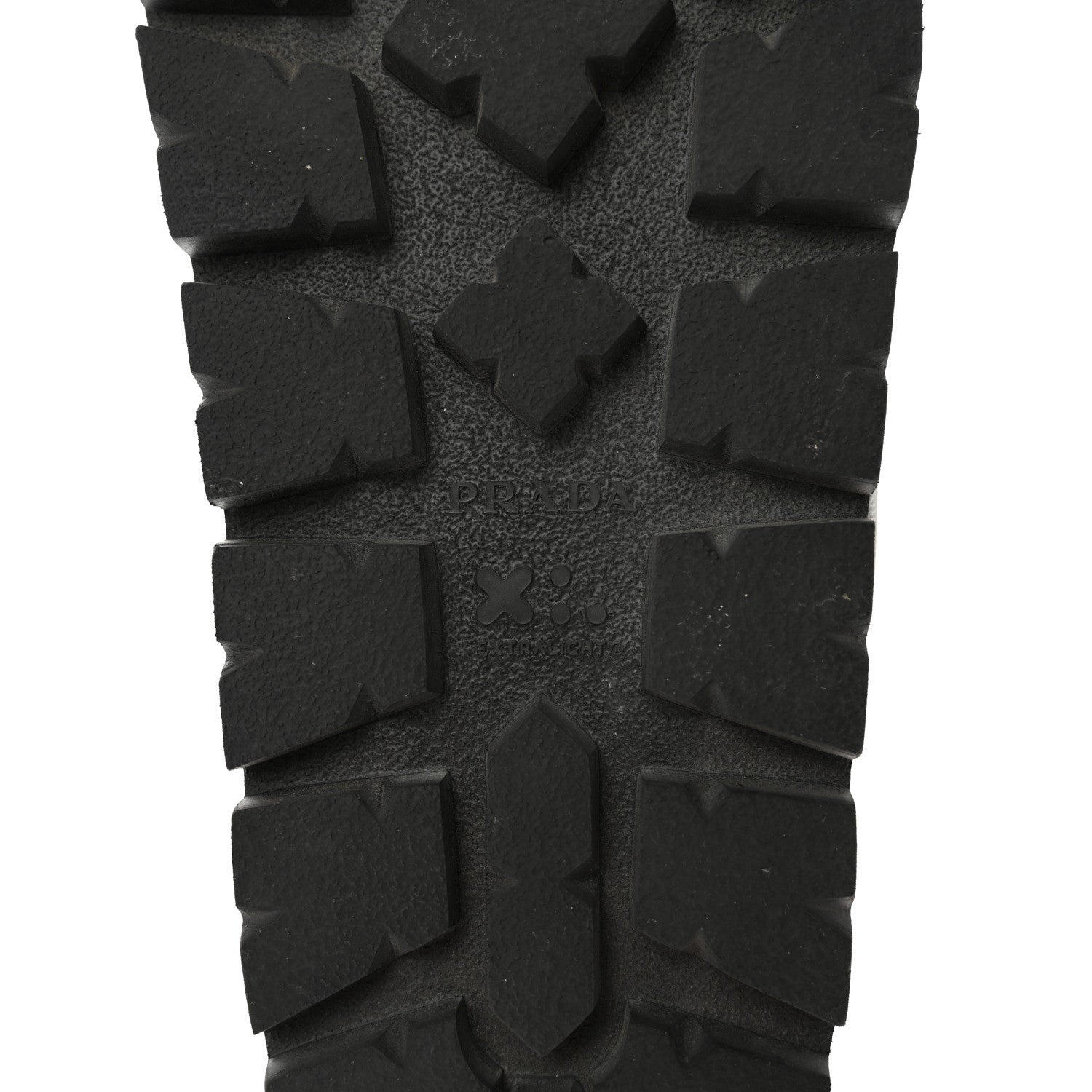 Prada Nappa Logo Quilted Velcro Strap Lug Sole Slide Sandals 36.5 Militare 6 of 14
