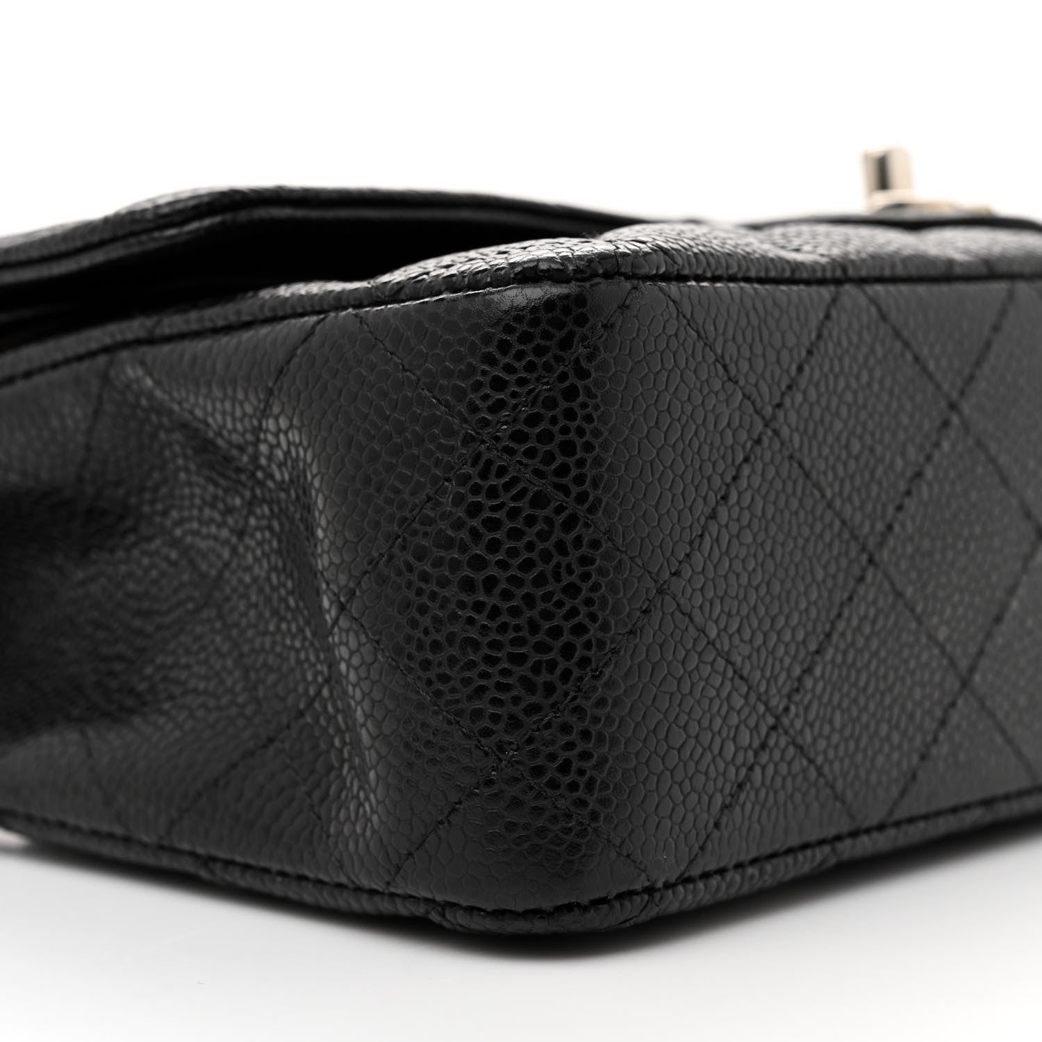 Chanel Caviar Quilted Medium Double Flap Black 9 of 13