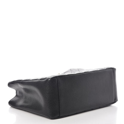 Chanel Caviar Quilted Grand Shopping Tote GST Black 4 of 10