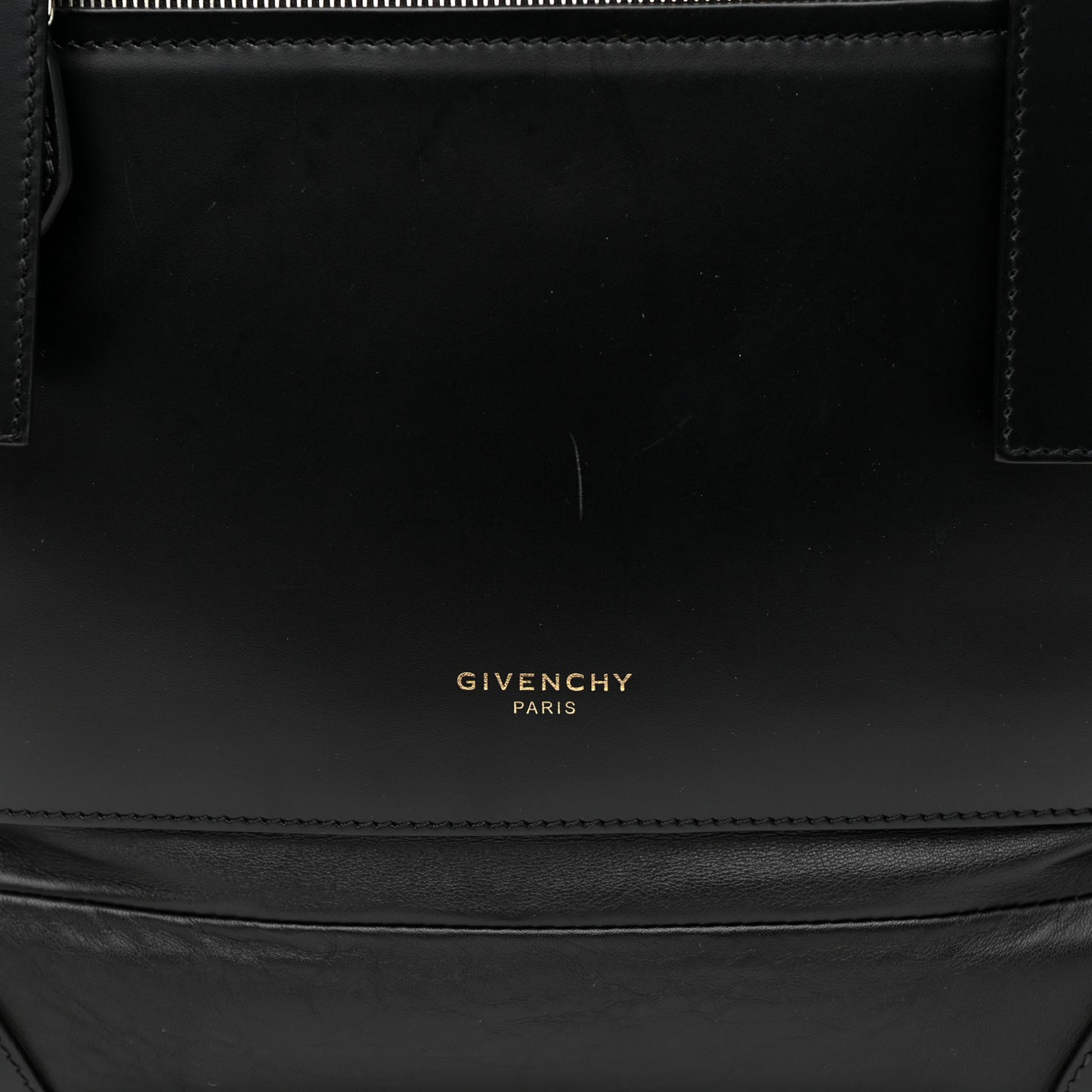 Antelope Fur Calfskin Rider Backpack Black