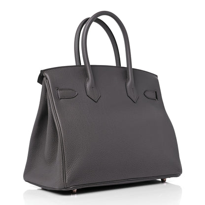 Hermes Togo Birkin 30 Etain 3 of 14
