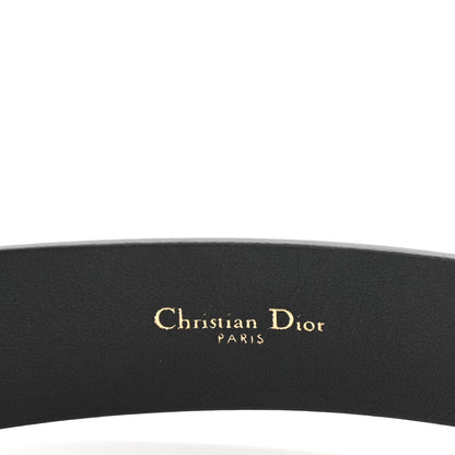 Christian Dior Calfskin Diorquake Belt 85 Black 3 of 7