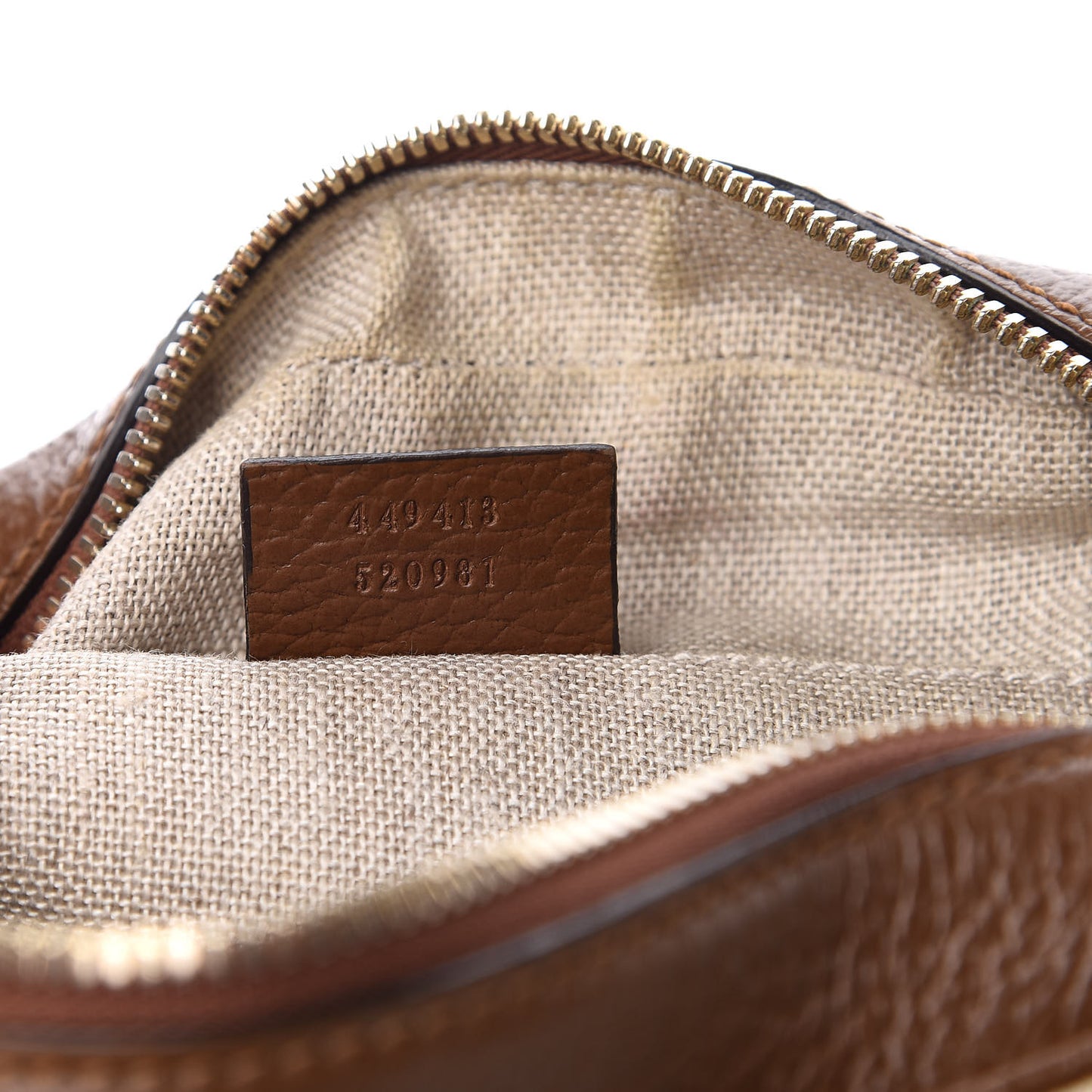 Monogram Mini Bree Messenger Bag Beige Tabacco