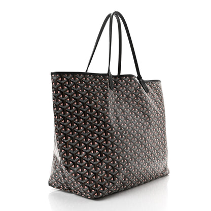 Goyard Goyardine Saint Louis Claire Voie GM Black Pink 4 of 11