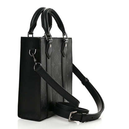 Louis Vuitton Monogram Eclipse Sac Plat Cross 3 of 11