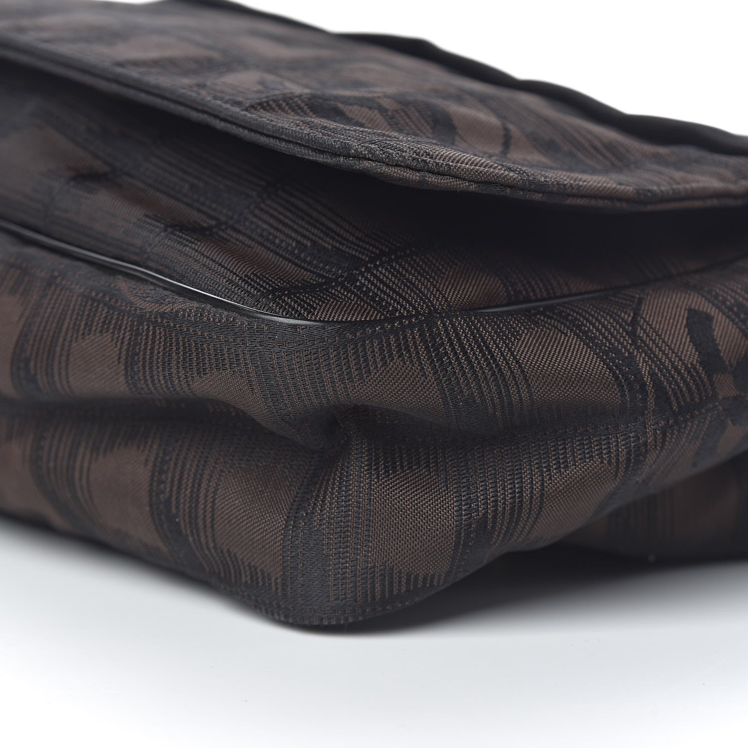 Chanel Nylon Travel Belt Bag Brown Black 9 of 10