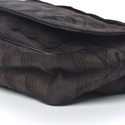 Chanel Nylon Travel Belt Bag Brown Black 9 of 10