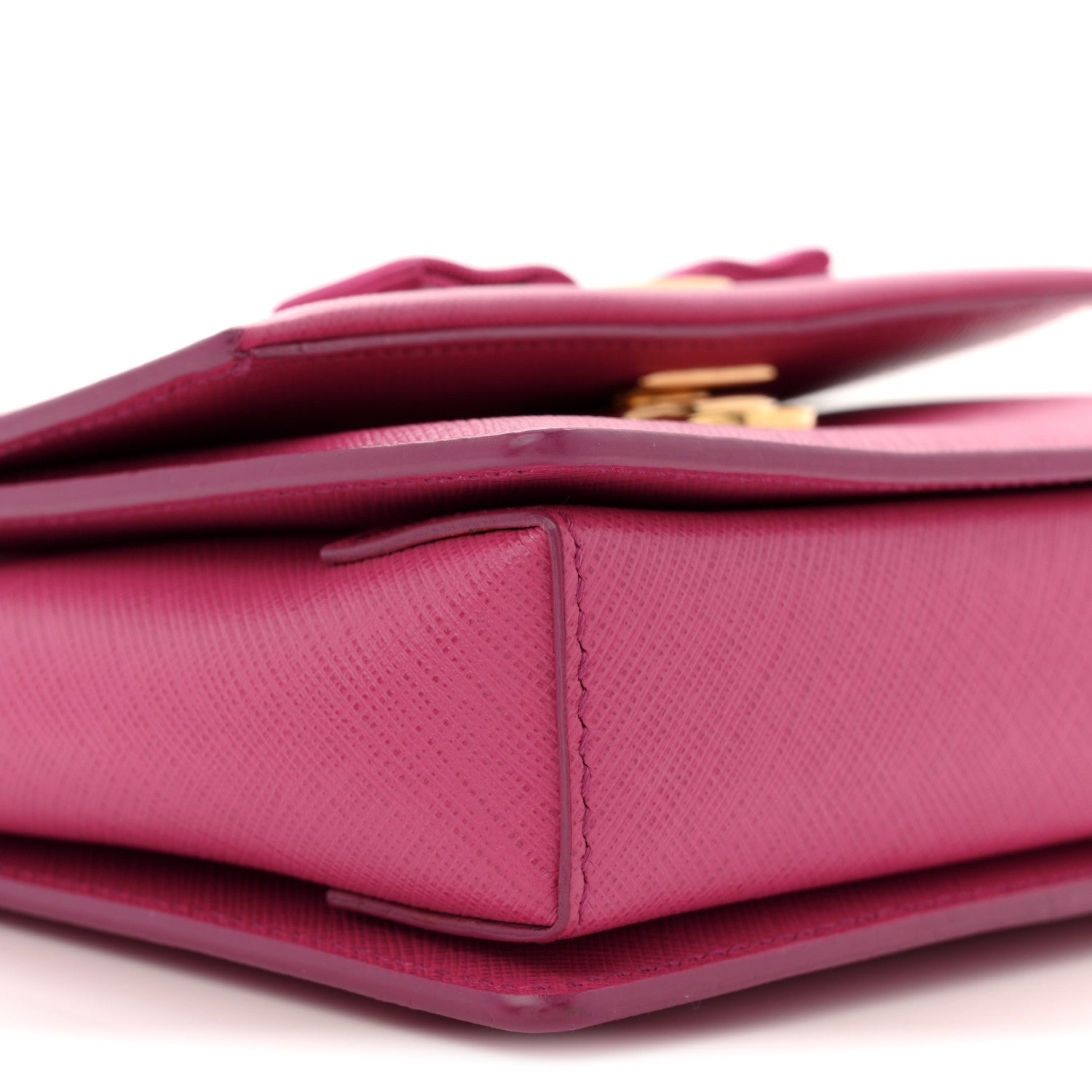 Salvatore Ferragamo Hammered Calfskin Mini Vara Bow Crossbody Bag