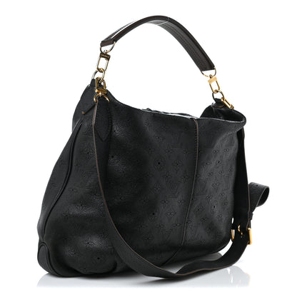 Louis Vuitton Mahina Selene MM Black 3 of 17