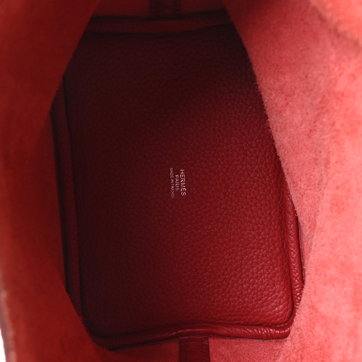 Hermes Taurillon Clemence Picotin Lock 18 PM Rouge Garance 5 of 10
