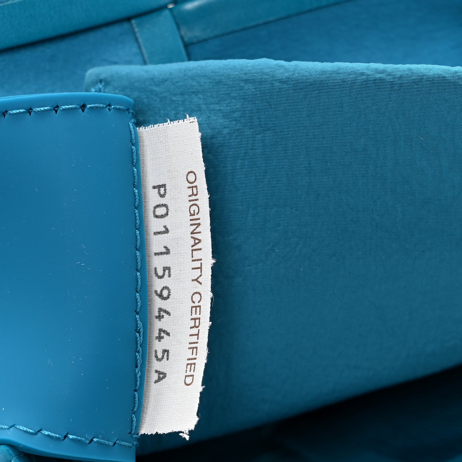 Bottega Veneta Paper Calfskin Maxi Intreccio Extra Mini Cassette Crossbody Bag Blue 7 of 10