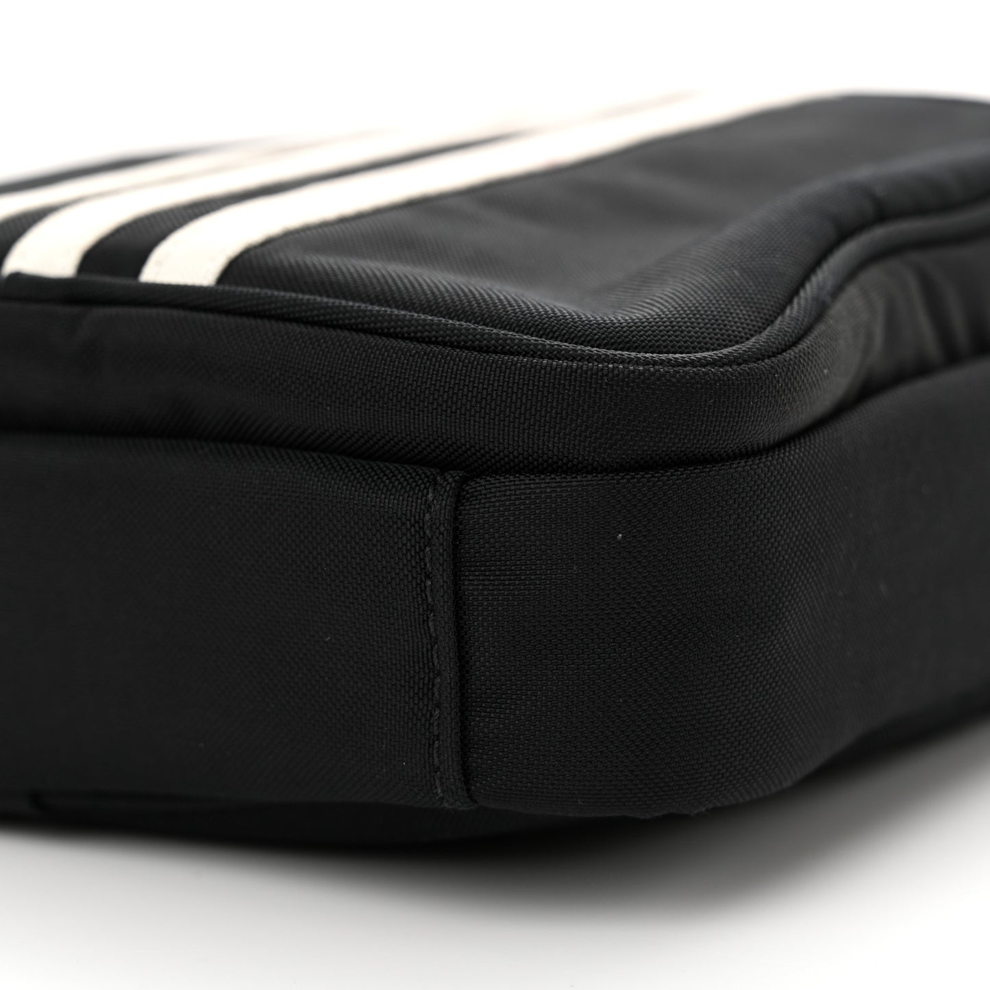 X ADIDAS Nylon Messenger Bag Black Blue