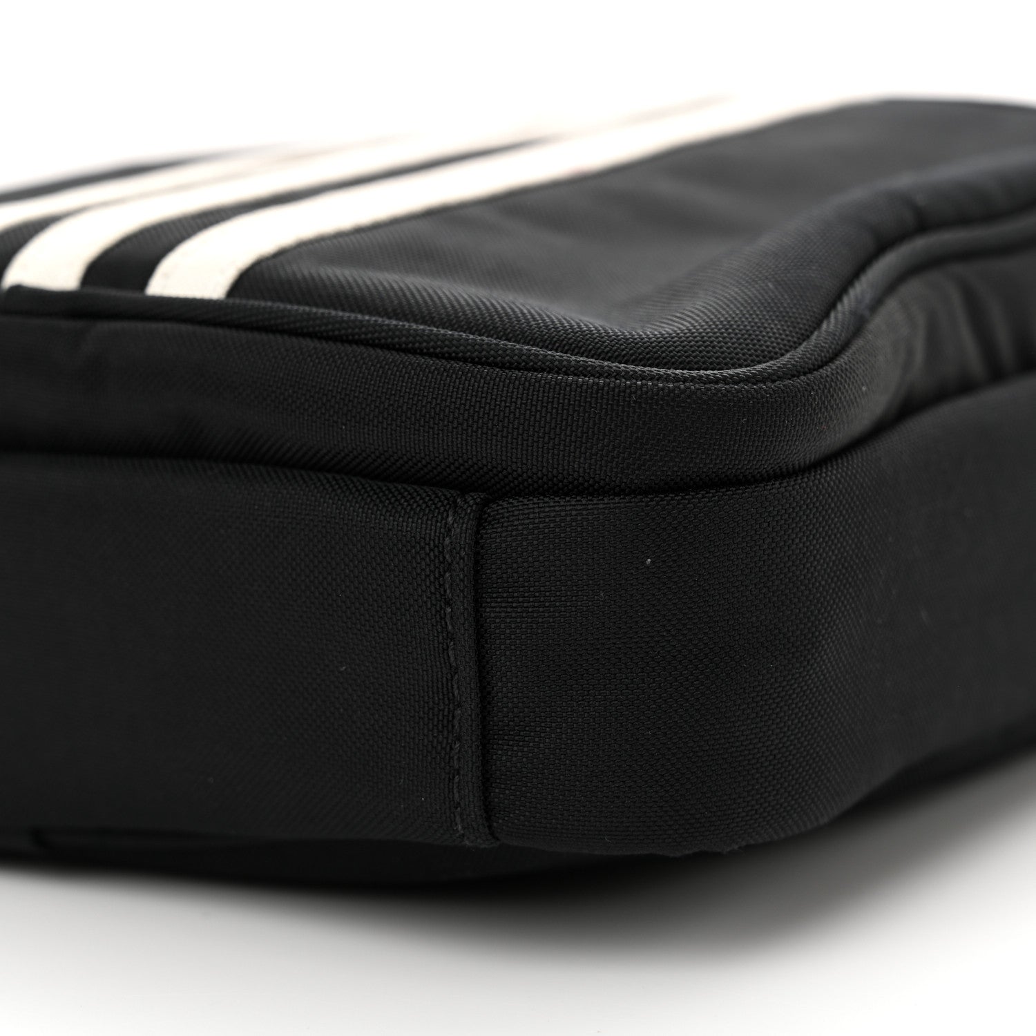 Balenciaga X ADIDAS Nylon Messenger Bag Black Blue 10 of 12