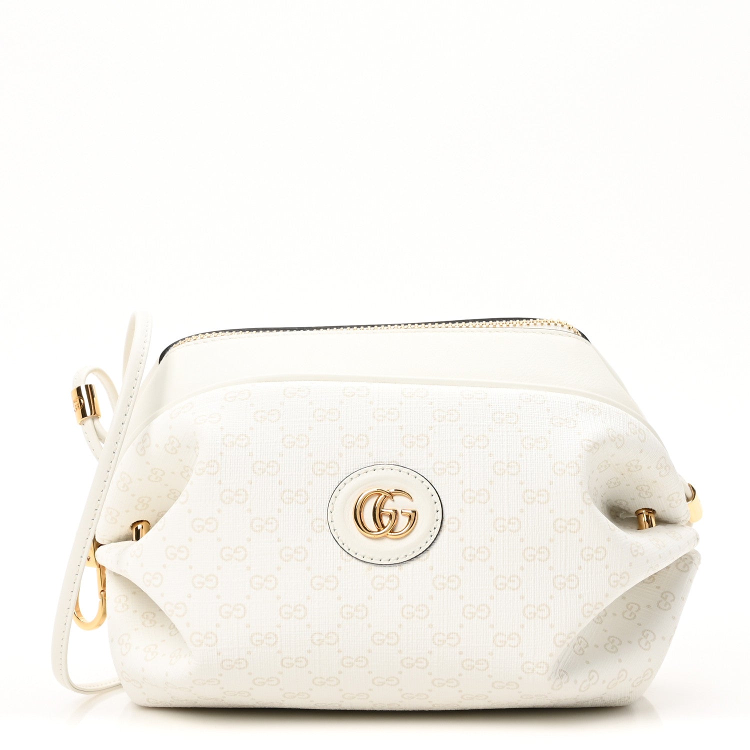 Gucci Mini Vintage GG Supreme Monogram GG New Candy Crossbody Great White 1 of 9