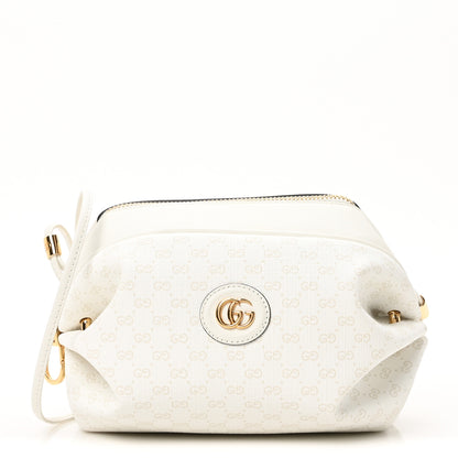 Gucci Mini Vintage GG Supreme Monogram GG New Candy Crossbody Great White 1 of 9