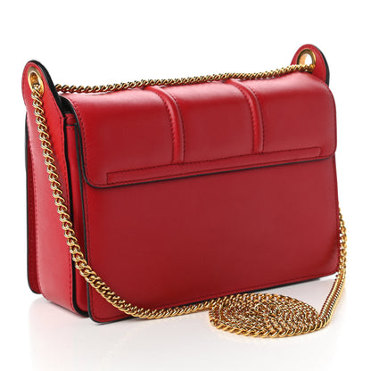 Lanvin Smooth Calfskin Small Jiji Shoulder Bag Red 3 of 10