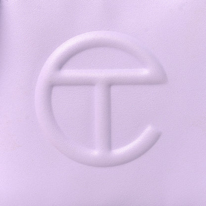 Telfar Vegan Leather Small Shopping Bag Lavender 7 of 9