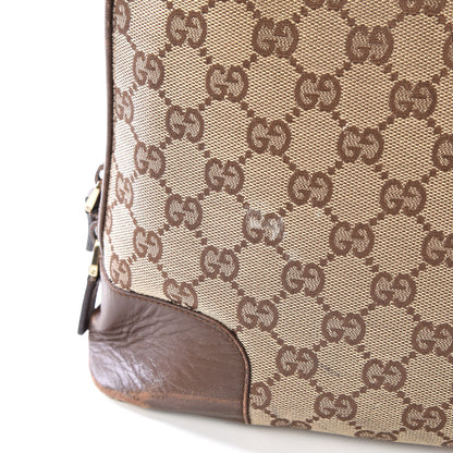 Gucci Monogram Medium Tote Dark Brown 10 of 10