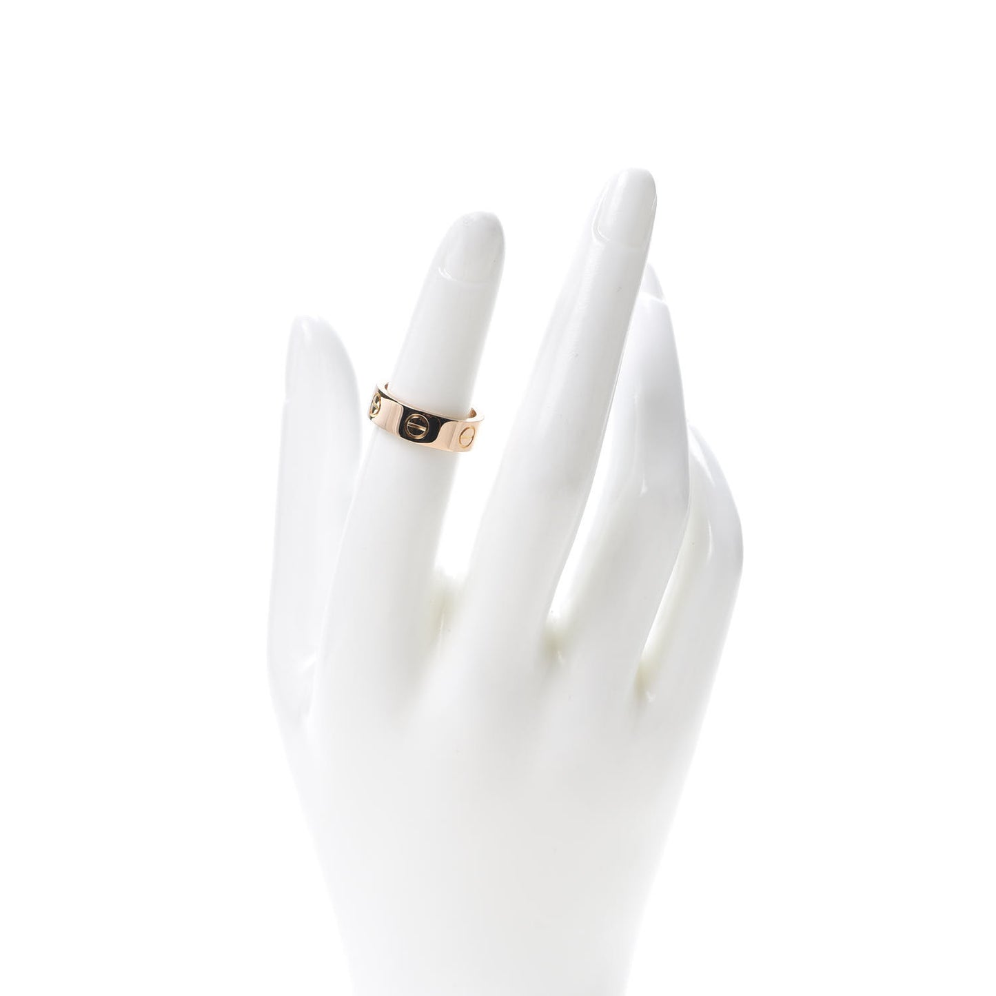 18K Pink Gold 5.5mm LOVE Ring 49 4.75