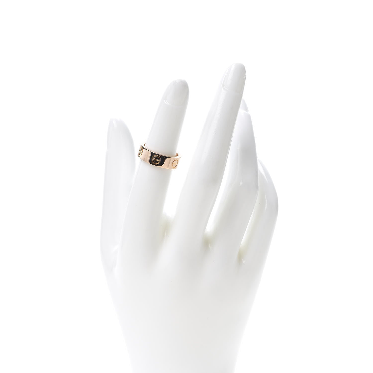 Cartier 18K Pink Gold 5.5mm LOVE Ring 49 4.75 2 of 4