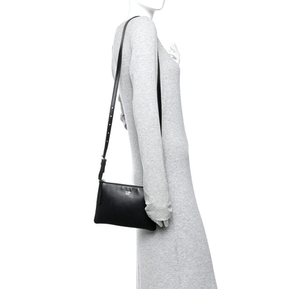 Fendi Vitello Mini Crossbody Pouch Black 2 of 10