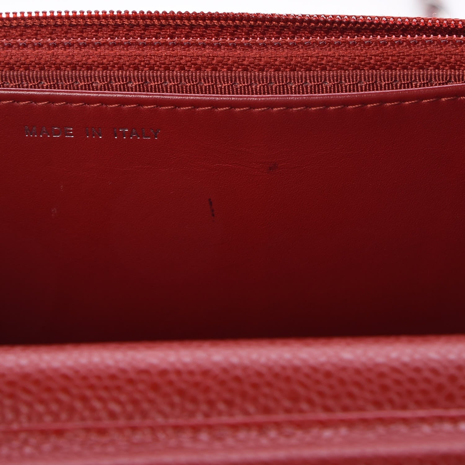Chanel Caviar Quilted Wallet On Chain WOC Dark Red 8 of 12