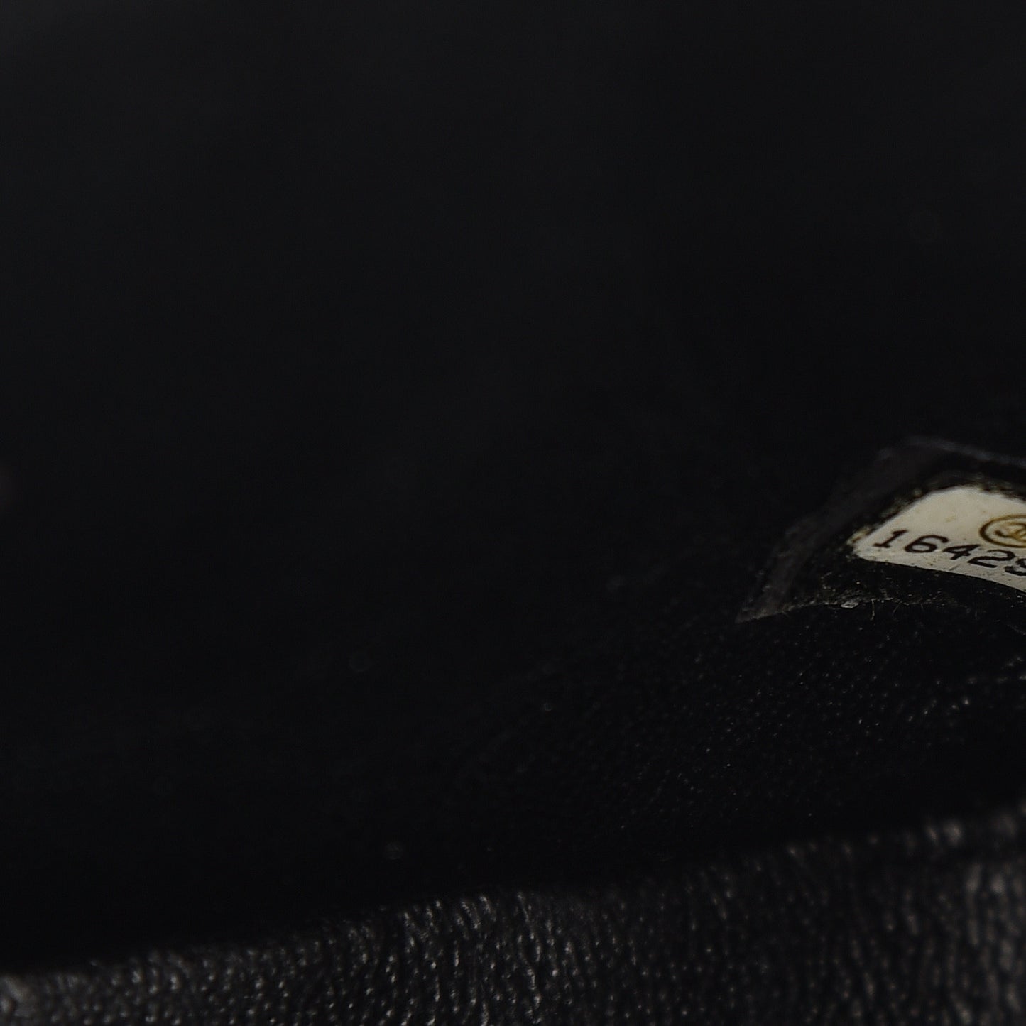 Caviar Quilted Mini Square Flap Black