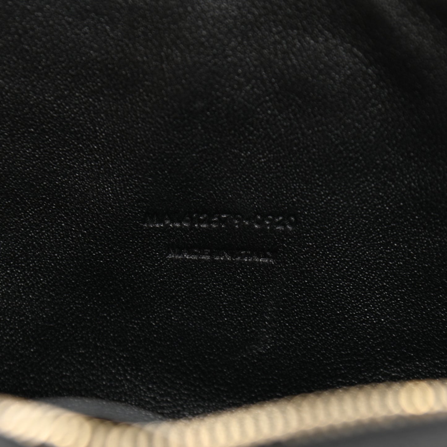 Grain De Poudre Matelasse Monogram Mini Lou Camera Bag Black